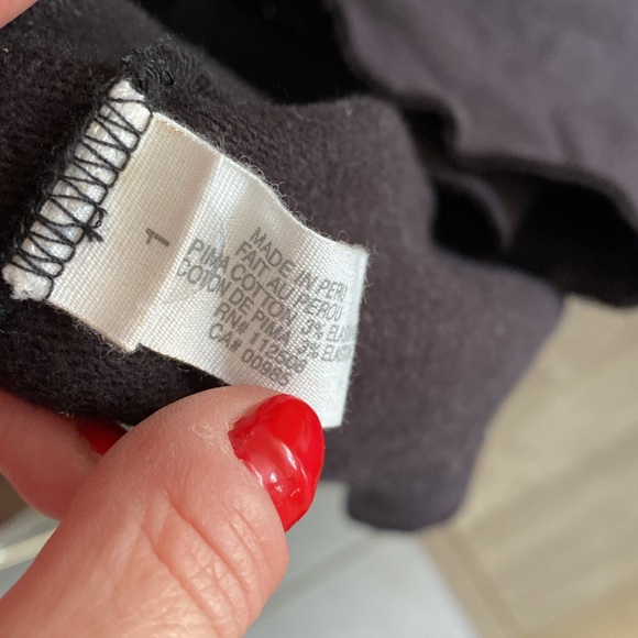 SKIN black strapless lounge dress cutout scrappy back size 1 small - Picture 3 of 4